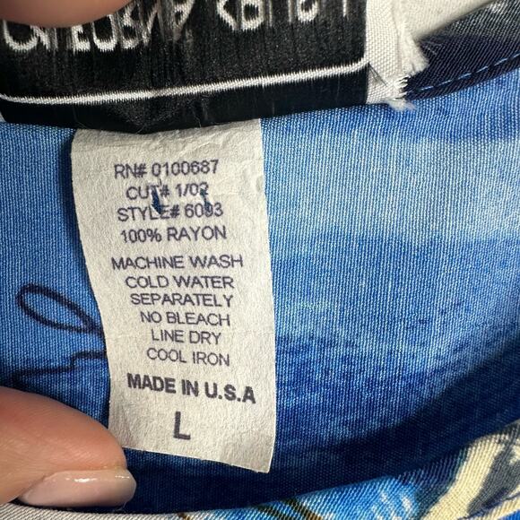 VTG California Crush Size Large Maxi Dress Set Cafe Beachy 90s Retro Artsy - Picture 13 of 14